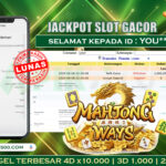 SLOT MAHJONG WAYS