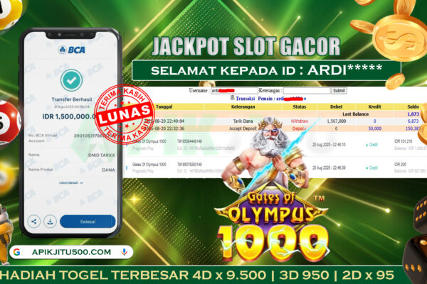 SLOT GATES OF OLYMPUS 1000