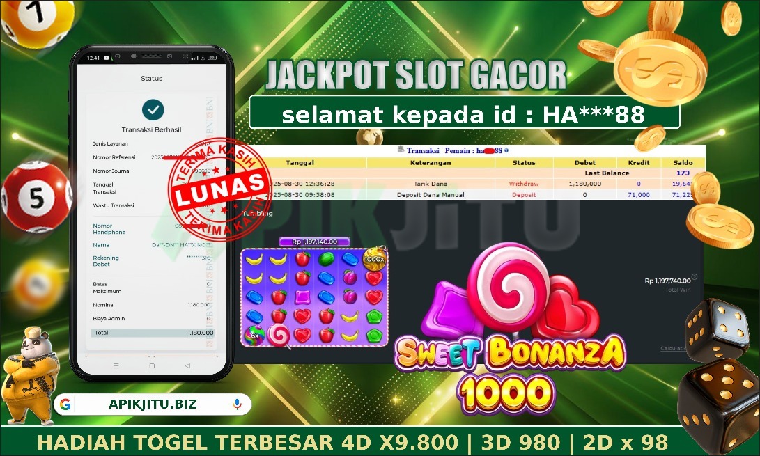 slot sweet bonanza 1000
