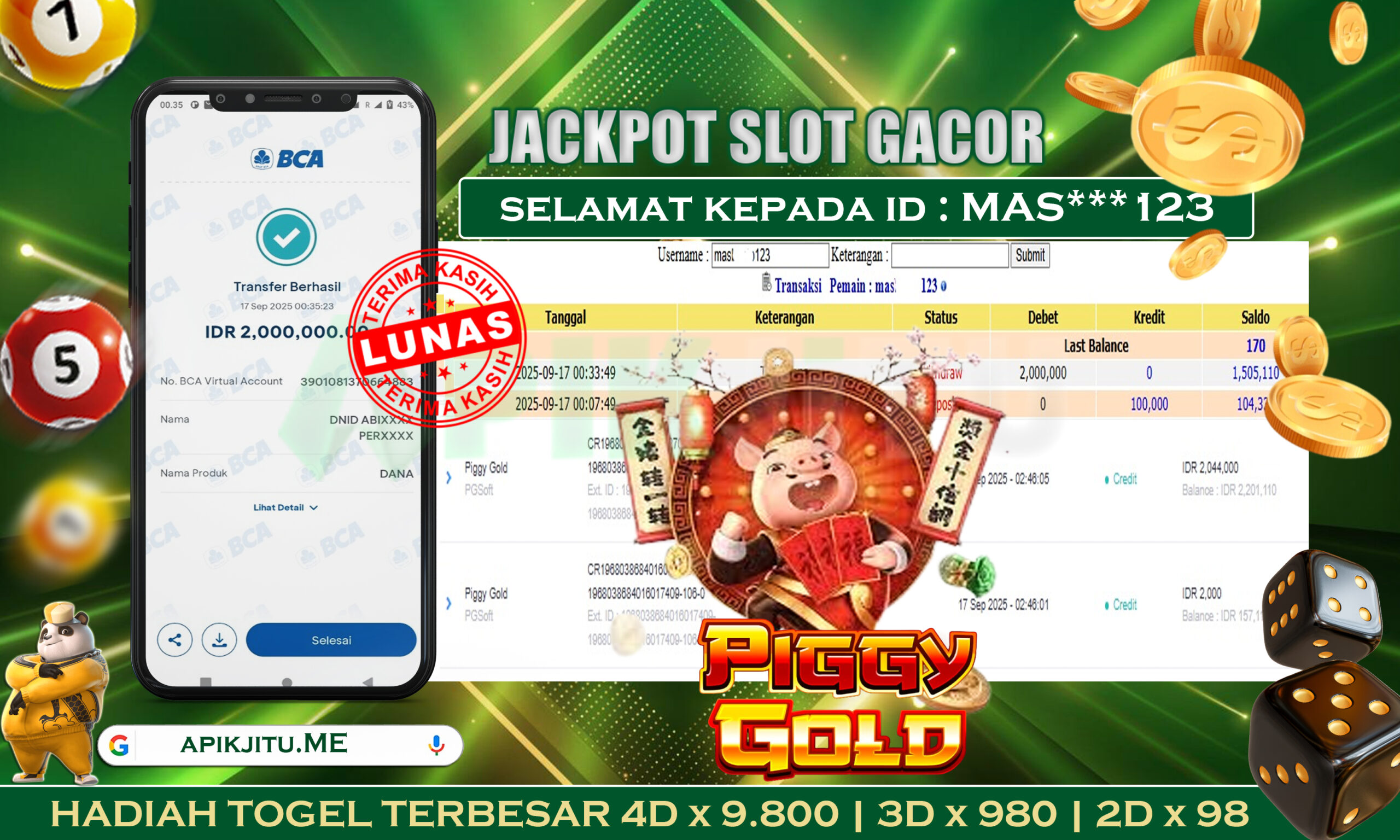 SLOT PIGGY GOLD