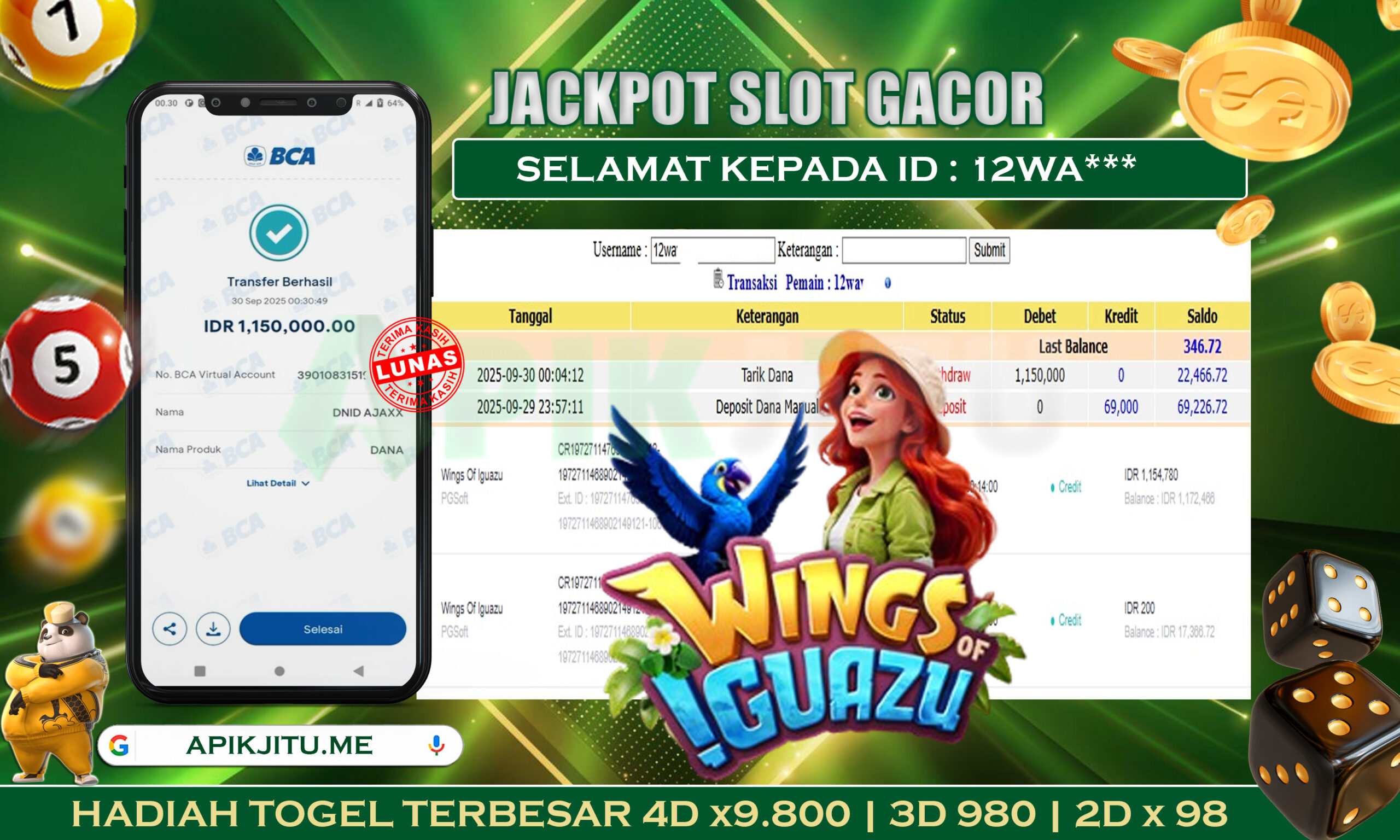 SLOT WINGS OF IGUAZU