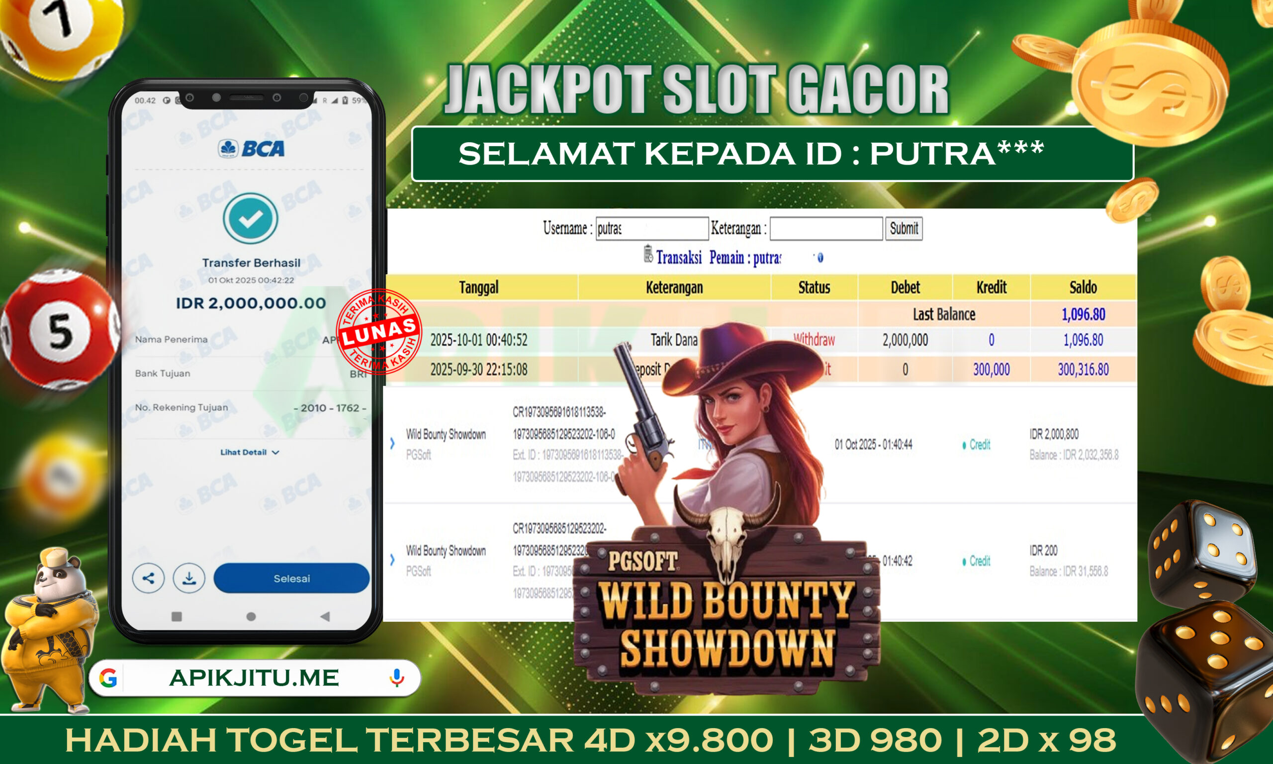SLOT WILD BOUNTY SHOWDOWN