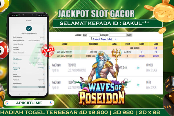 SLOT WAVES OF POSEIDON