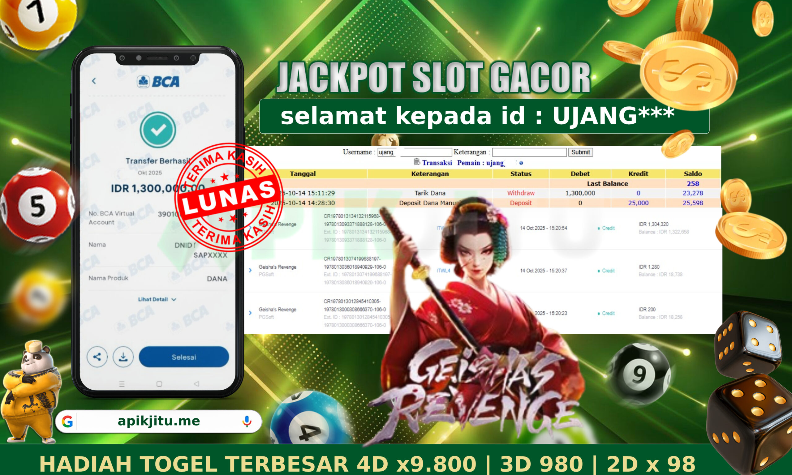 SLOT GEISHA'S REVENGE