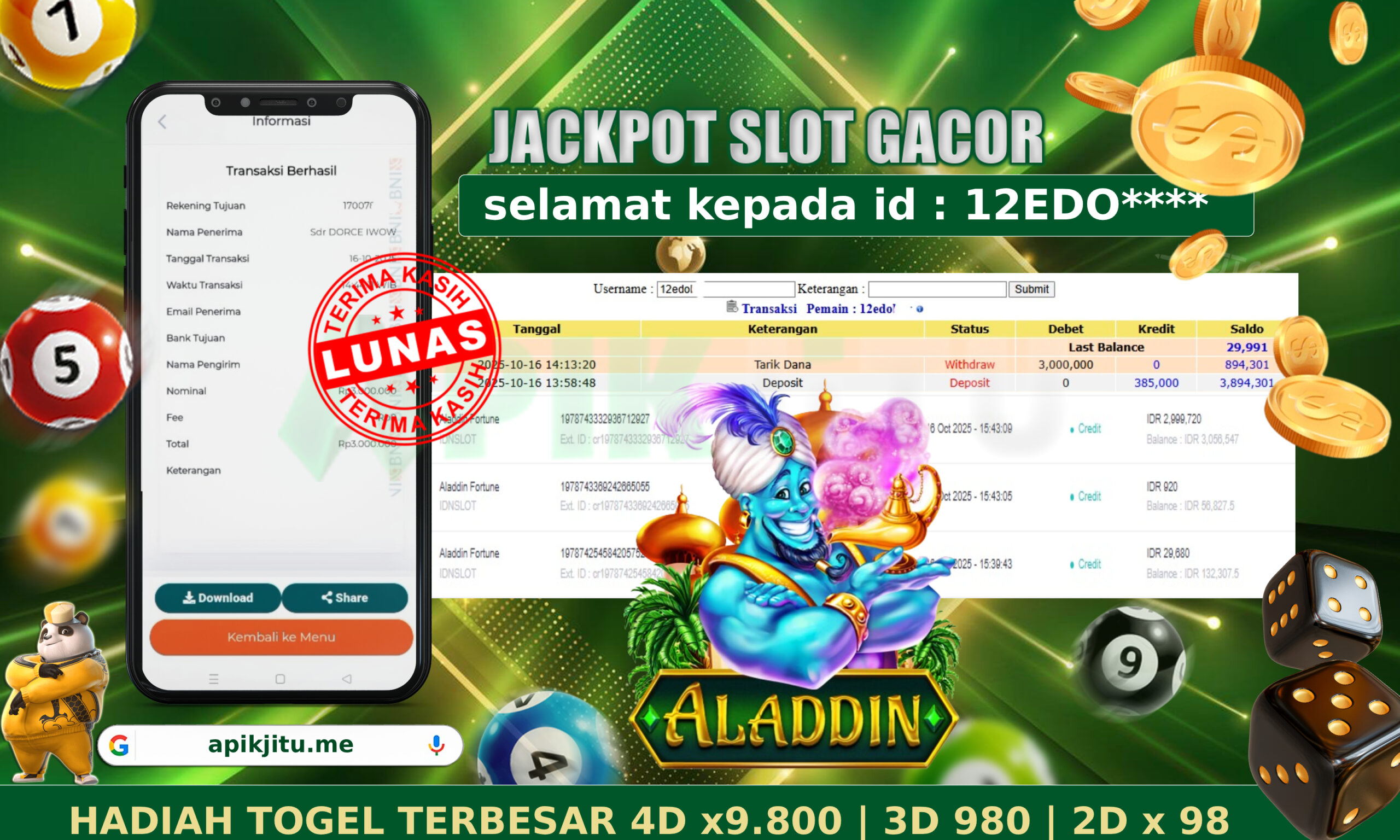 SLOT ALADDINE FORTUNE