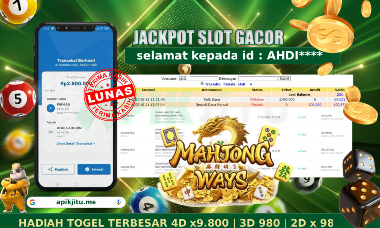 SLOT MAHJONG WAYS