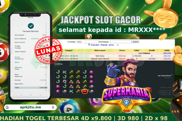 SLOT SUPERMANIA
