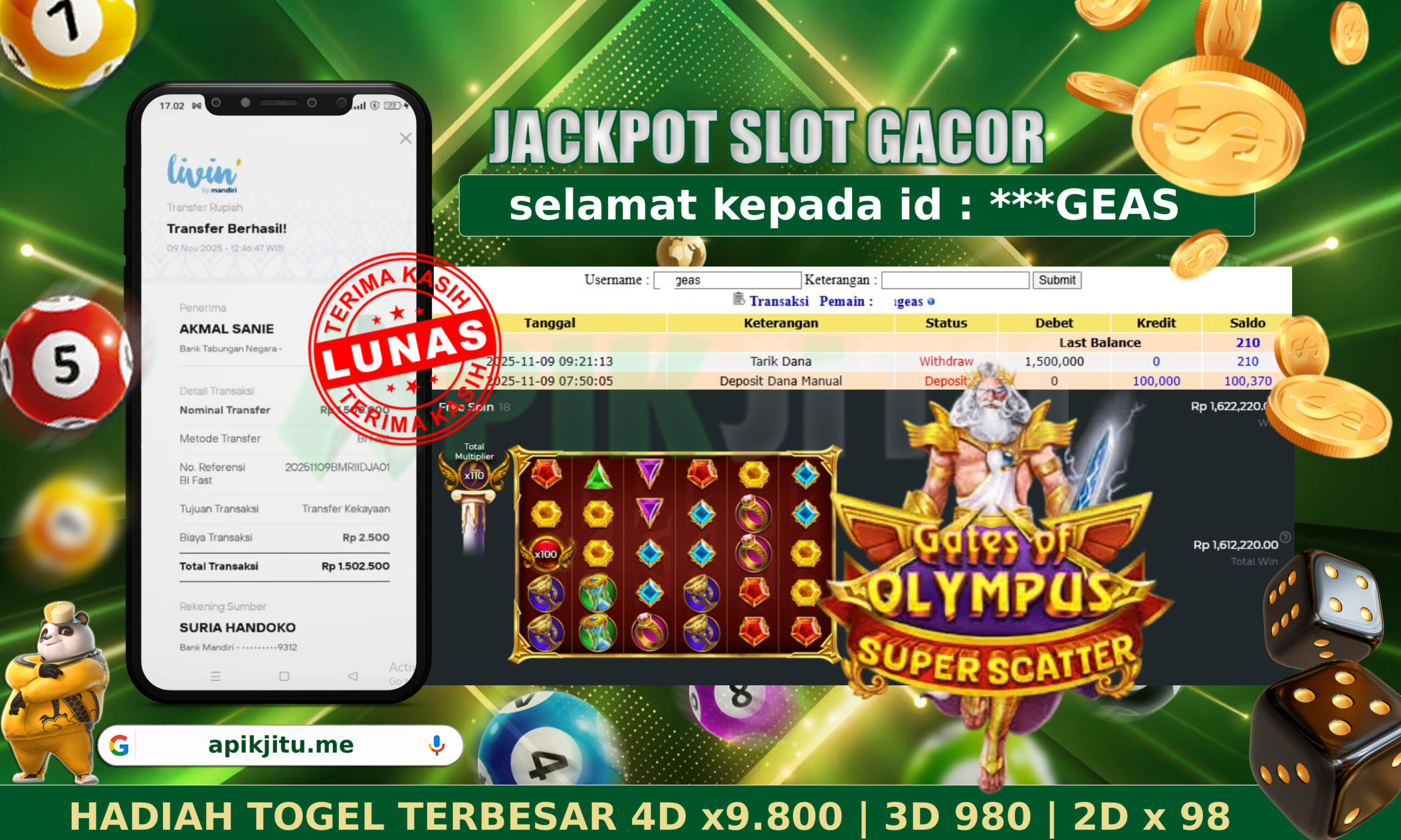 SLOT GATES OF OLYMPUS SUPER SCATTER