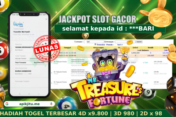 SLOT MR.TREASURE'S FORTUNE