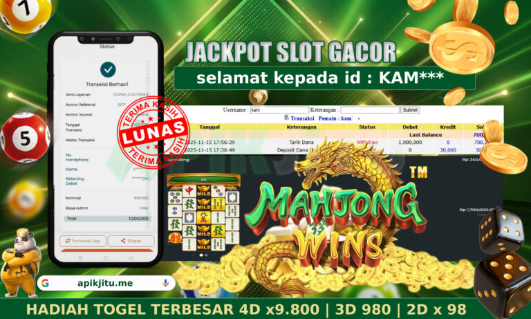 SLOT MAHJONG WINS