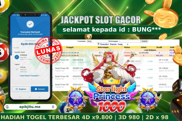 SLOT STARLIGHT PRINCESS 1000