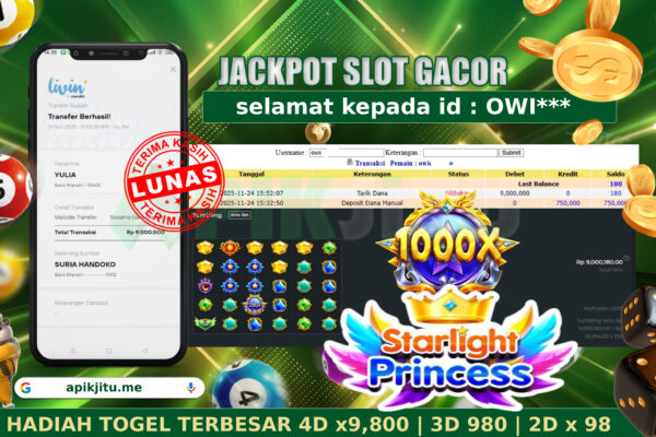 SLOT STARLIGHT PRINCESS 1000