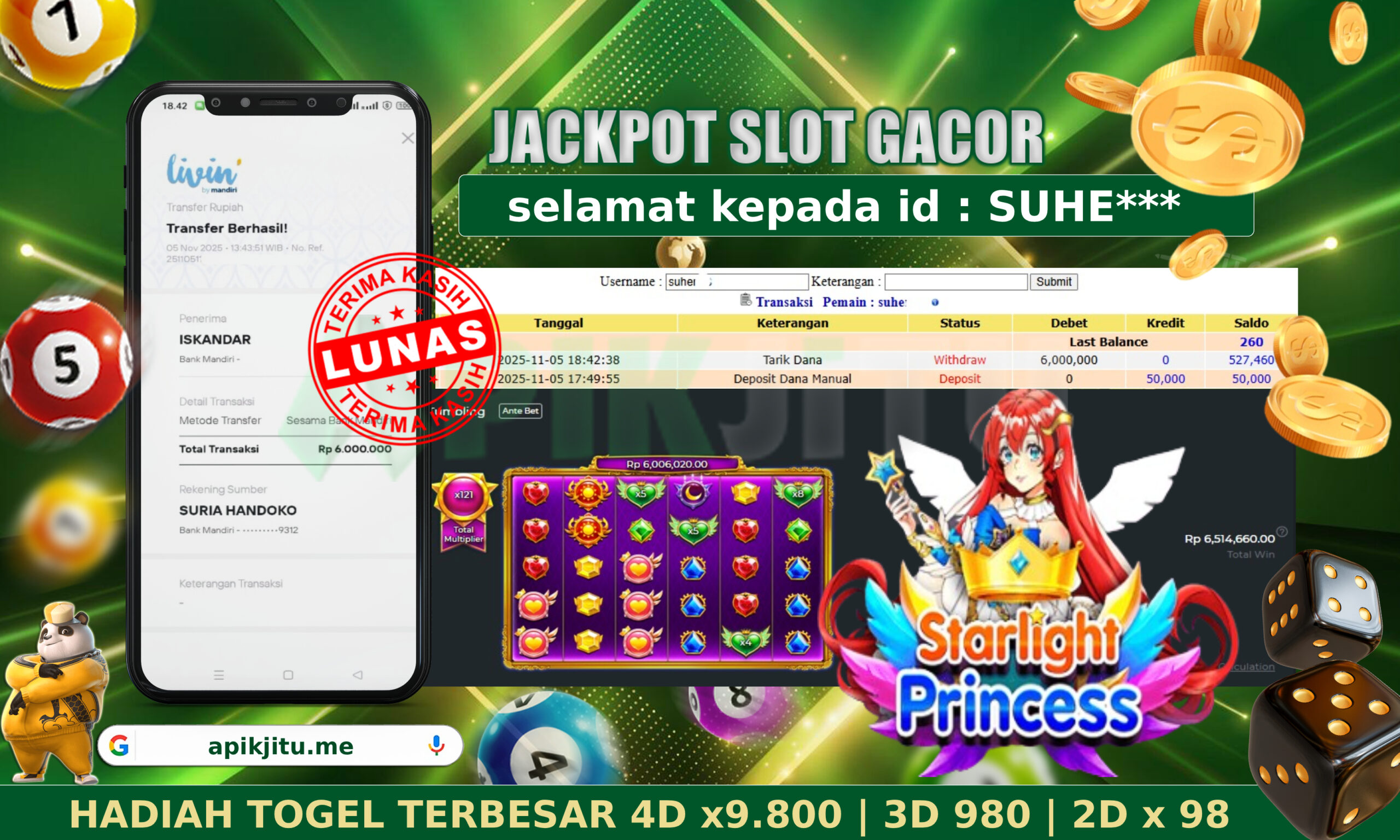 SLOT STARLIGHT PRINCESS